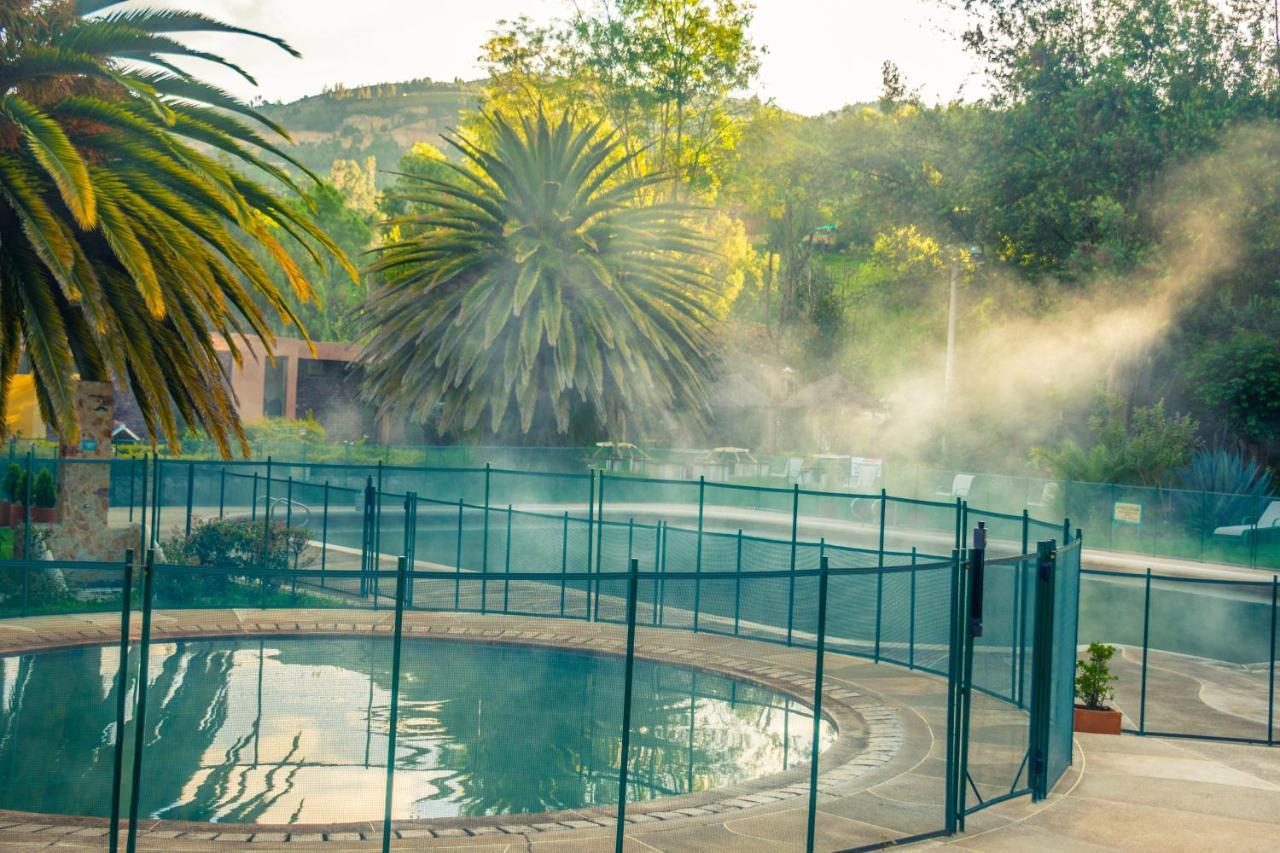 Hotel Termales El Batan Cuítiva Dış mekan fotoğraf