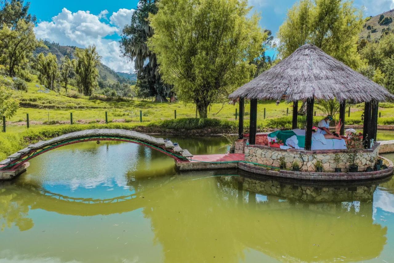 Hotel Termales El Batan Cuítiva Dış mekan fotoğraf